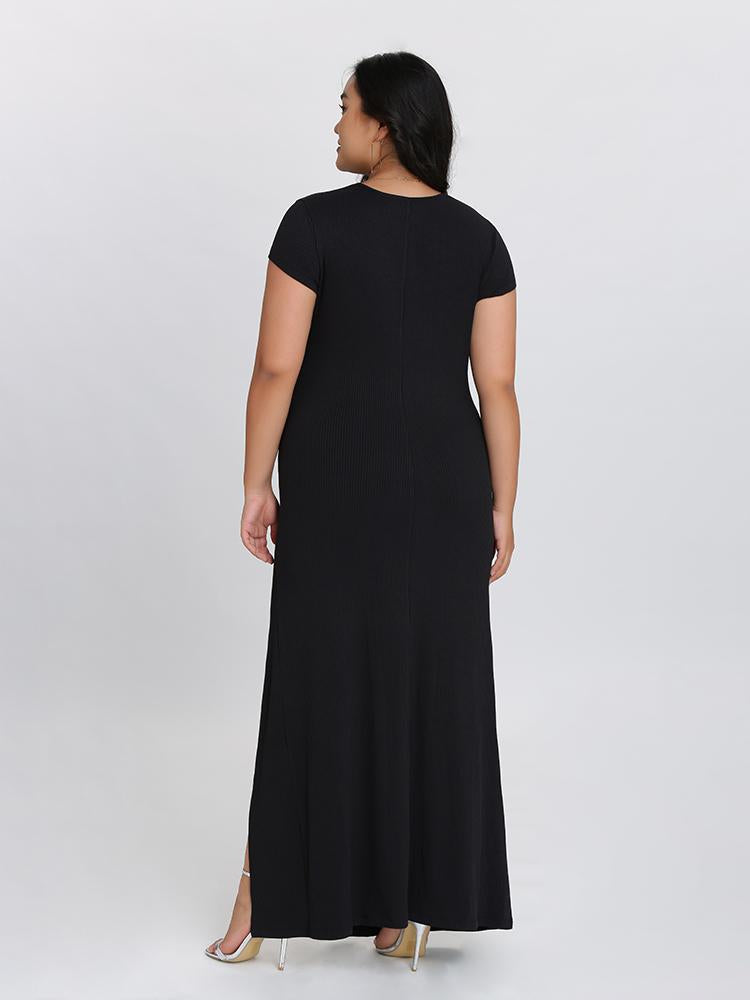 Split Hem Maxi Dress