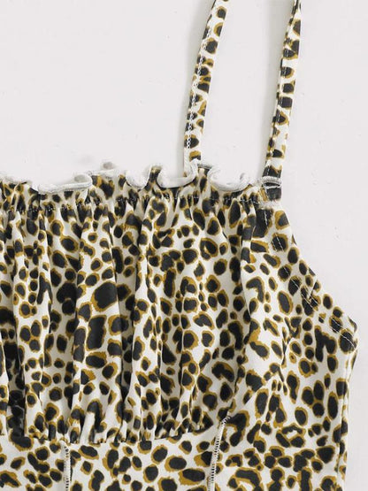 Leopard Backless Camis