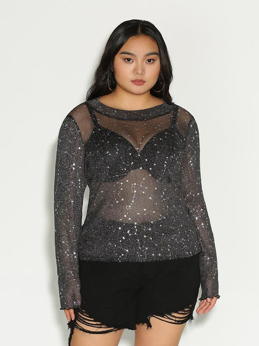 Constellation See Through T-Shirt