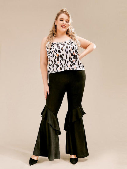 Leopard Print V-neck Camisole