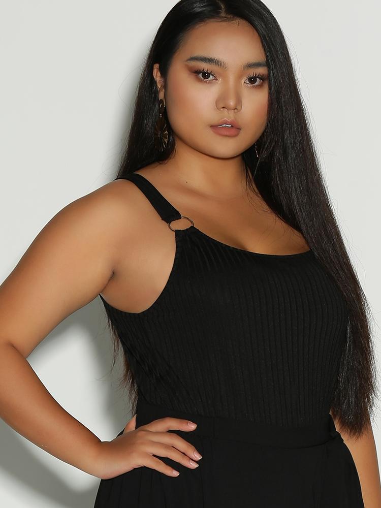 Ring Strap Sleeveless Top