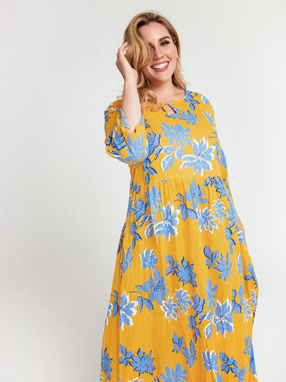 Printed Floral Dress