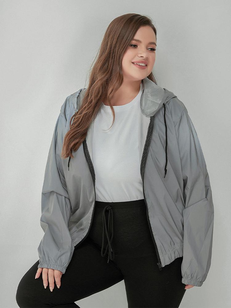 Casual Zipper Hooded Coats