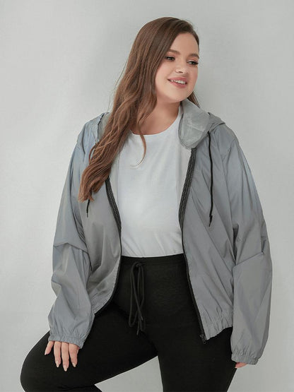 Casual Zipper Hooded Coats