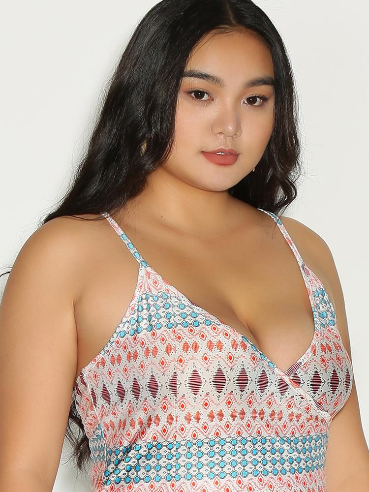 Tribal Back Bow Tie Dress