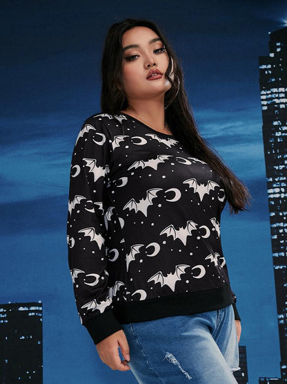 Bat and Moon Sweatshirt