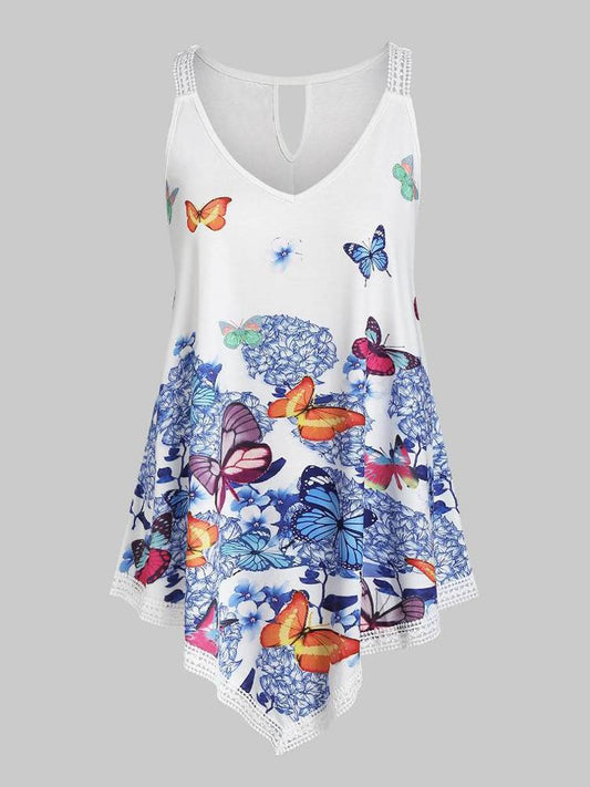 Printed Backless Dress