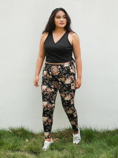 Lace Up Wrap Tank Top