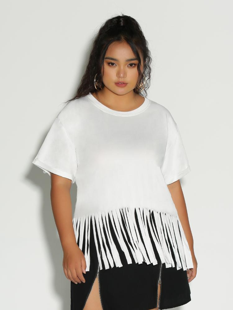 Tassels Short Sleeve T-Shirt