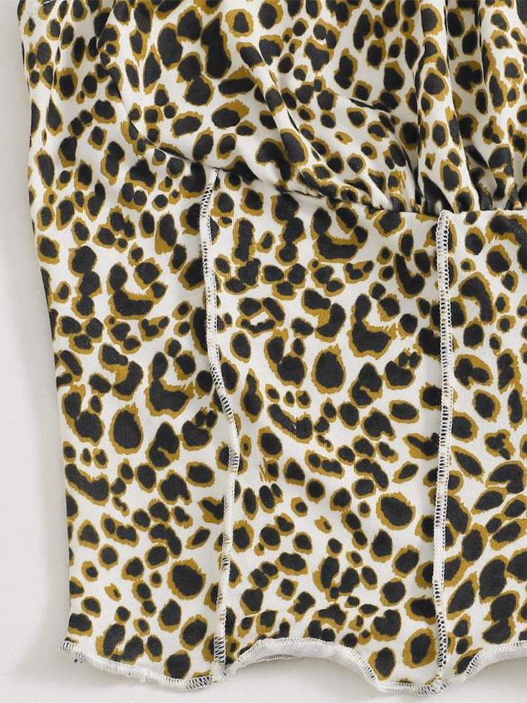 Leopard Backless Camis