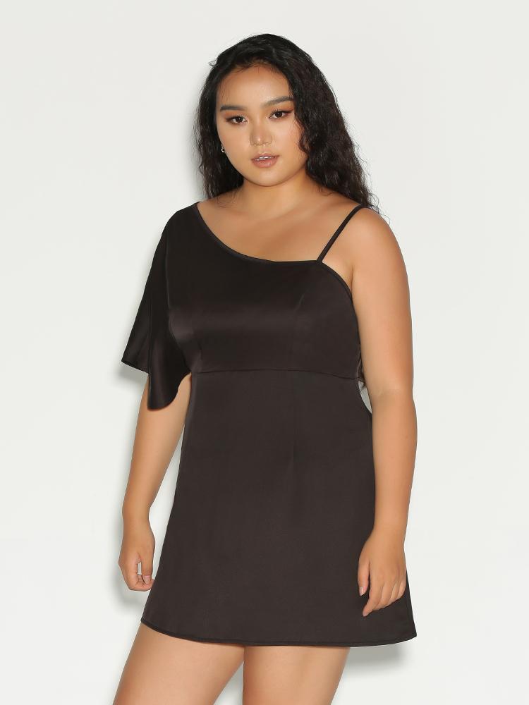 One Shoulder Cami Dress