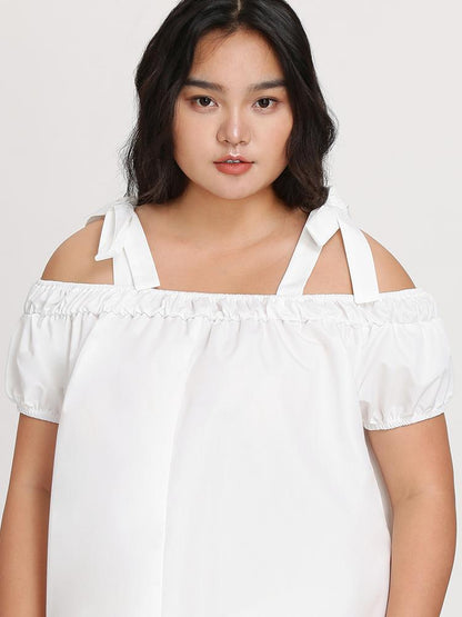 Bow Tie Shoulder Dress