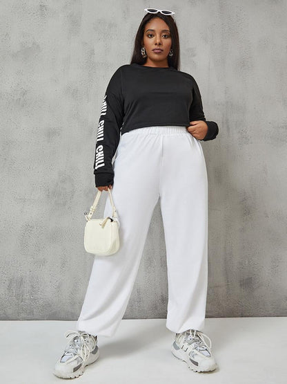 Chill Printed Round Neck Sweatshirt