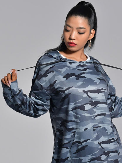 Tie Dye Hoodie Dress