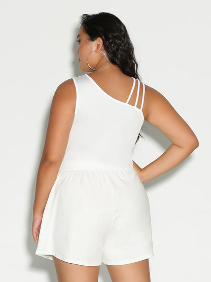 One Shoulder Crop Top