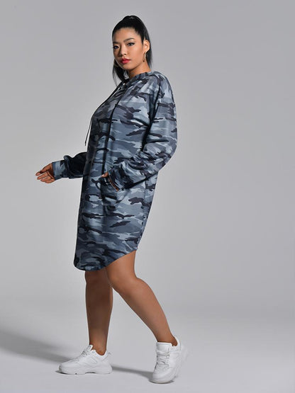 Tie Dye Hoodie Dress