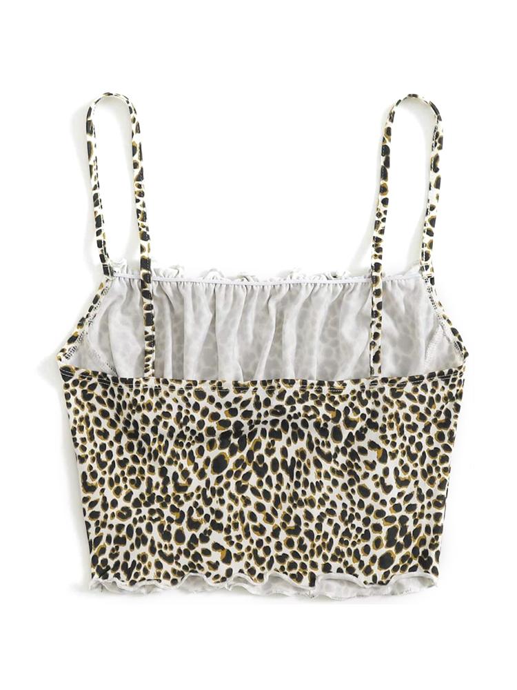 Leopard Backless Camis