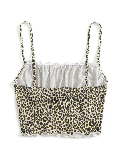Leopard Backless Camis