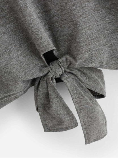 PatchWork Knotted T-shirt