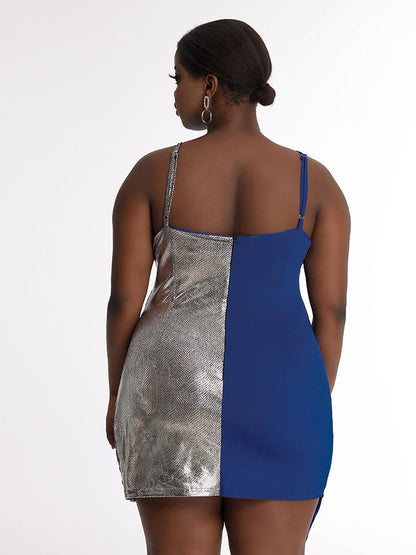 Patchwork Cami Dress