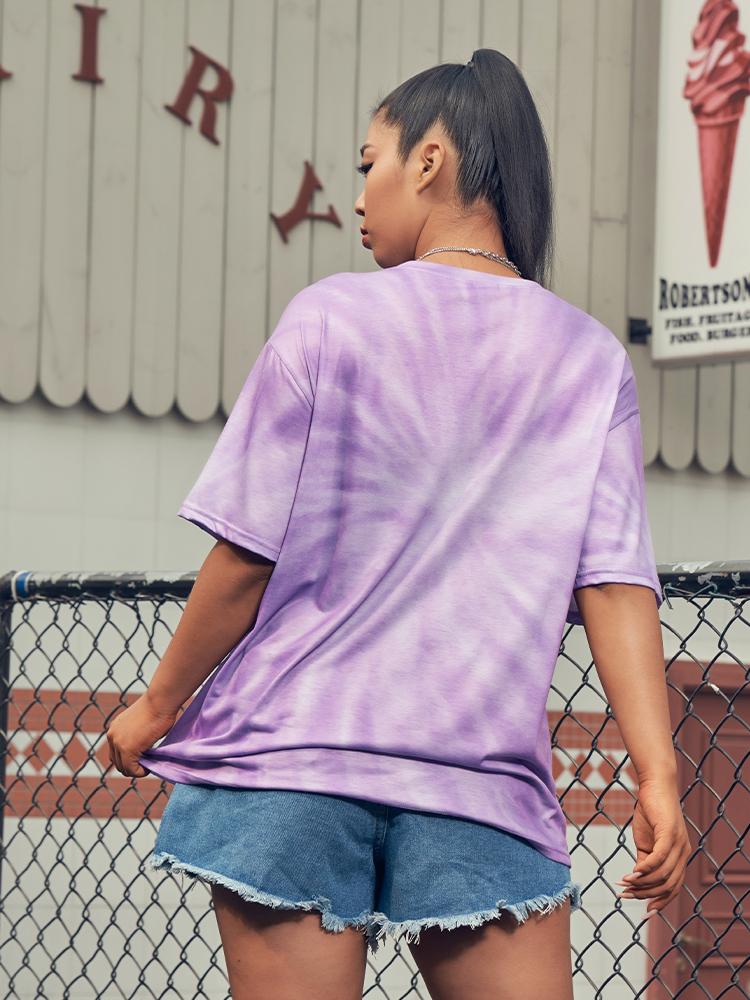 Tie Dye Printed T-shirts