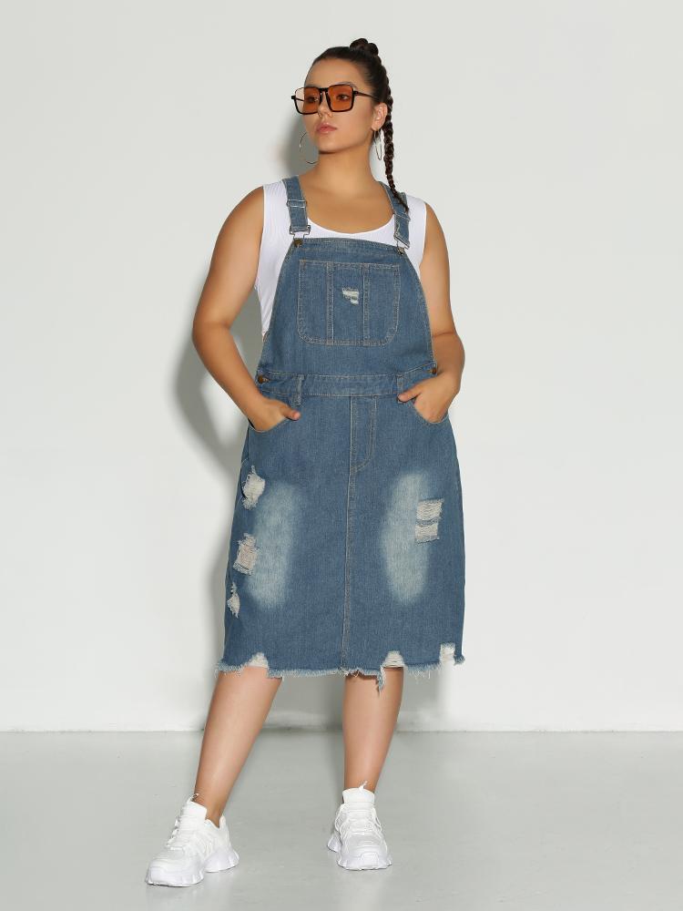 Denim Pocket Dress