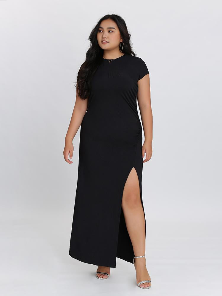Split Hem Maxi Dress