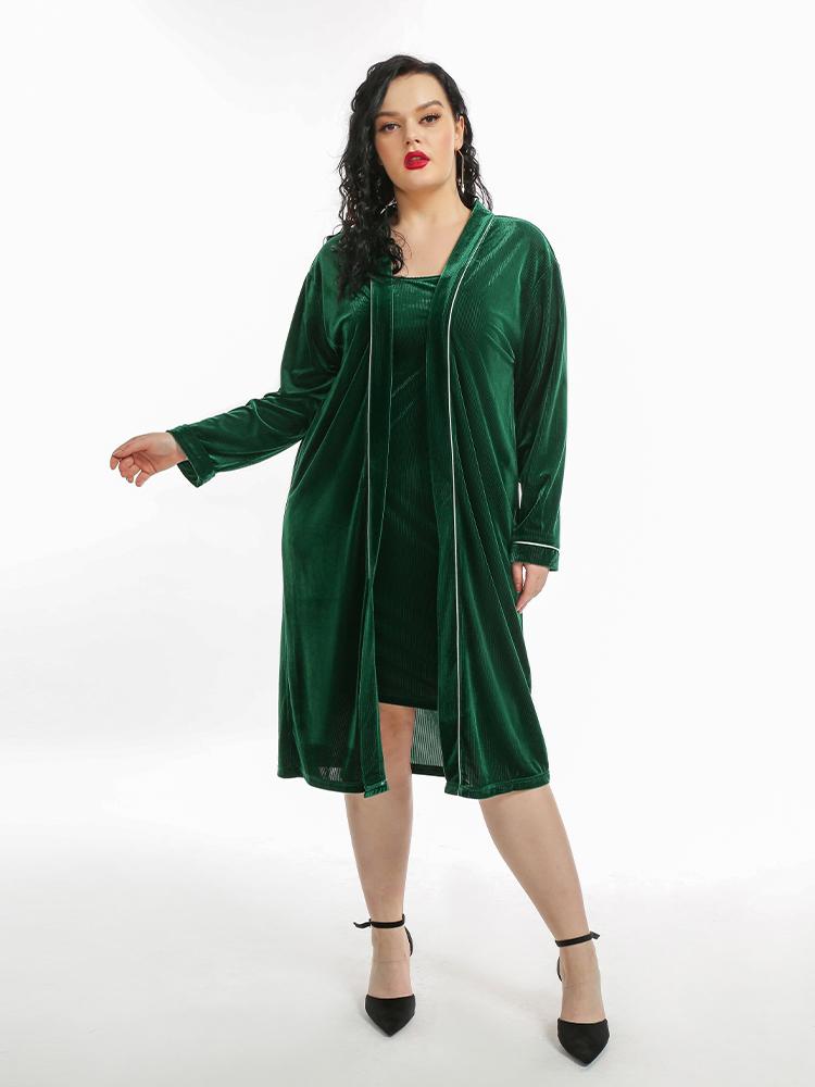 Sexy Dark Green Loungewear