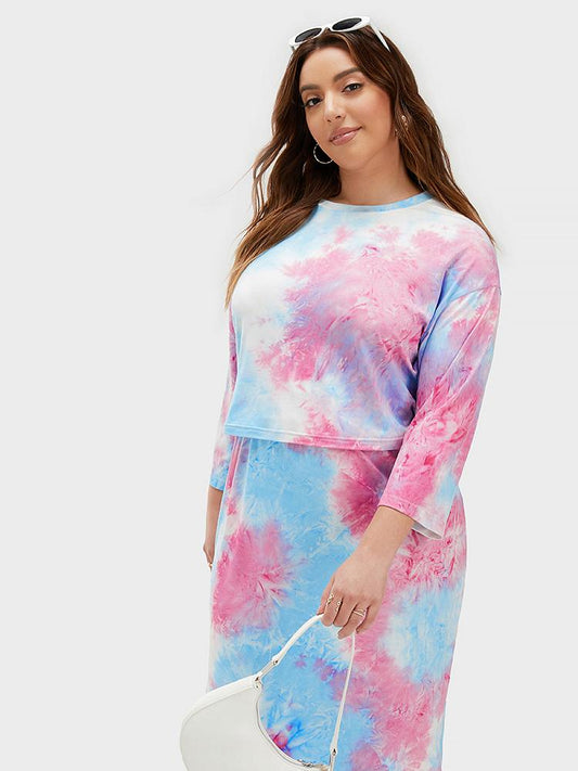 Tie Dye Crew Neck T-shirt