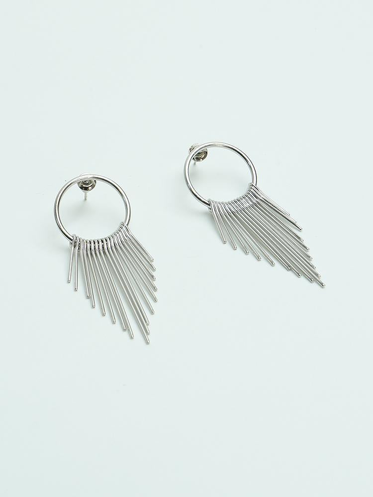 Chain Link Chandelier Drop Earrings