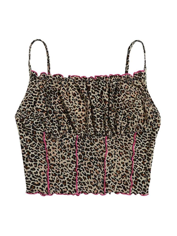 Leopard Backless Camis