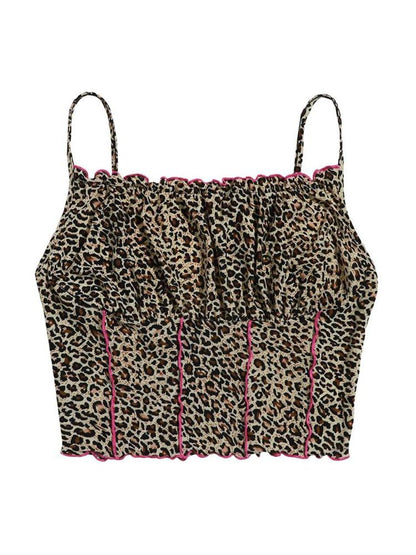 Leopard Backless Camis