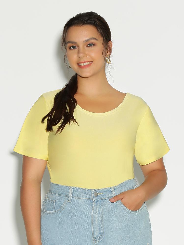 Sexy Backless Knotted T-shirt