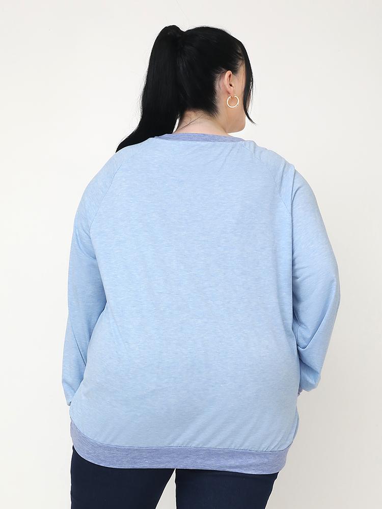 Color Block Pocket T-shirt