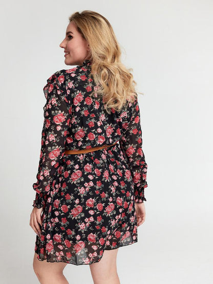 Floral Chiffon Dress