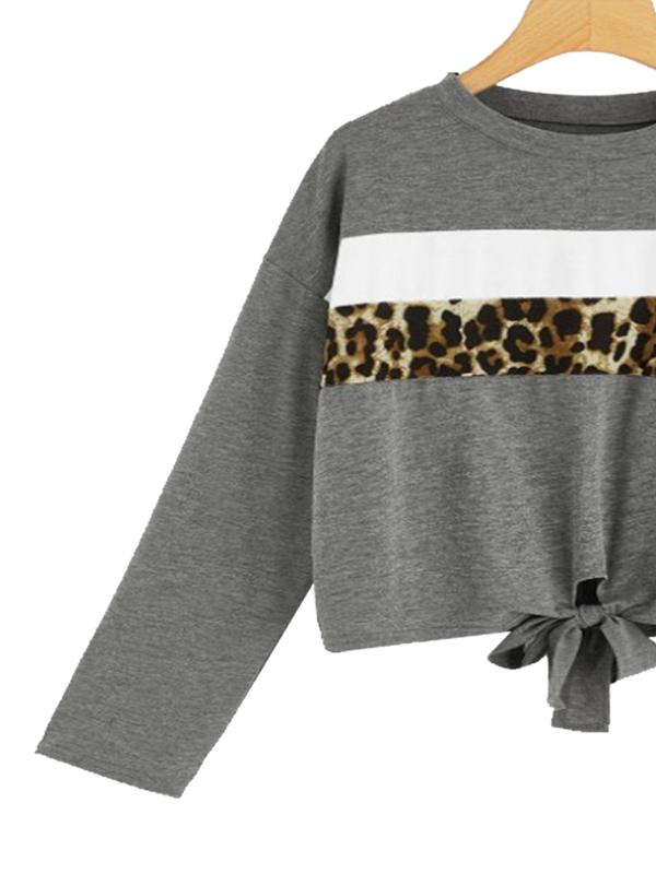 PatchWork Knotted T-shirt