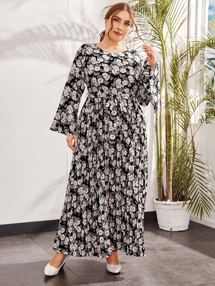 Ditsy Printed Maxi Dresses