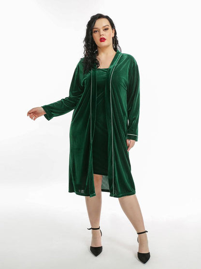 Sexy Dark Green Loungewear
