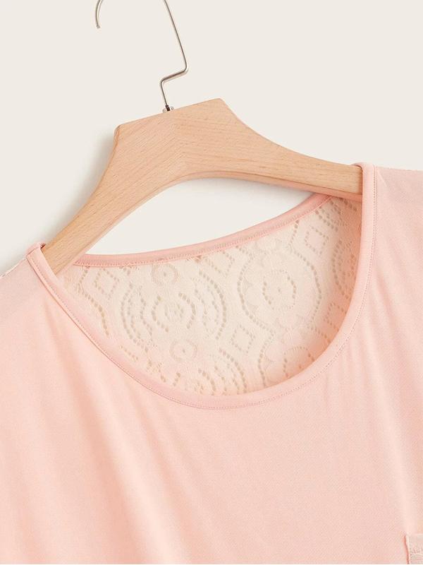 Lace Pocket Top
