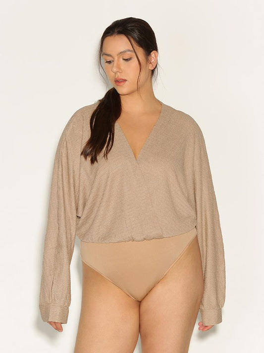 Surplice Neck Jumpsuit