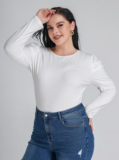 Puff Sleeve Long Sleeve Top
