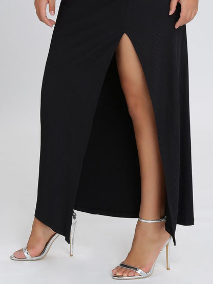 Split Hem Maxi Dress