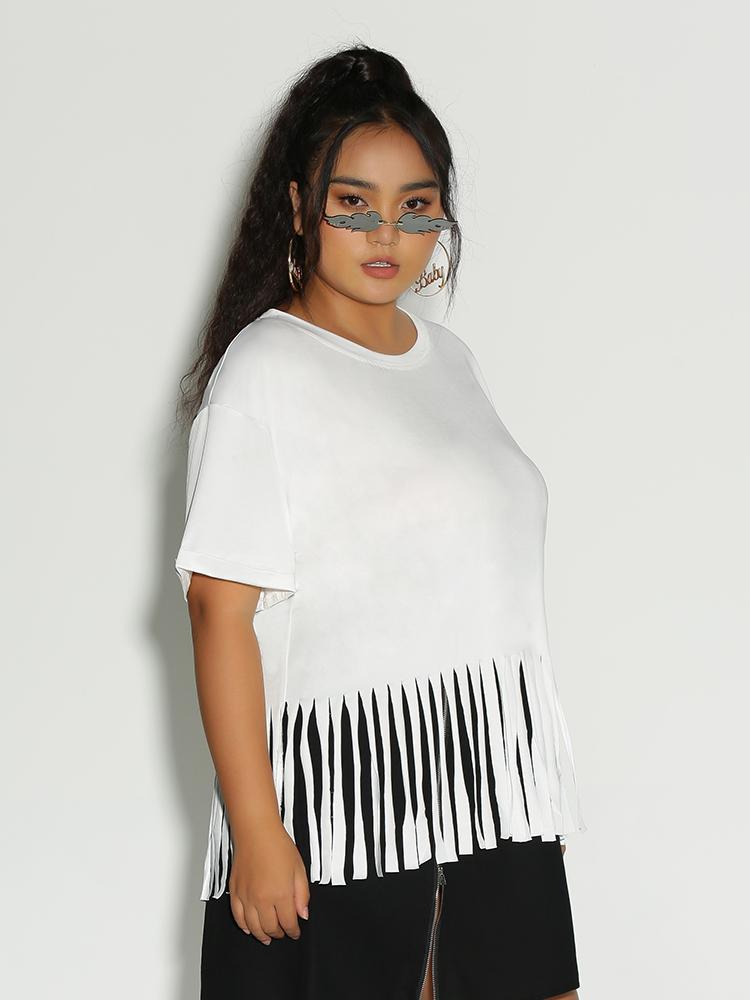 Tassels Short Sleeve T-Shirt