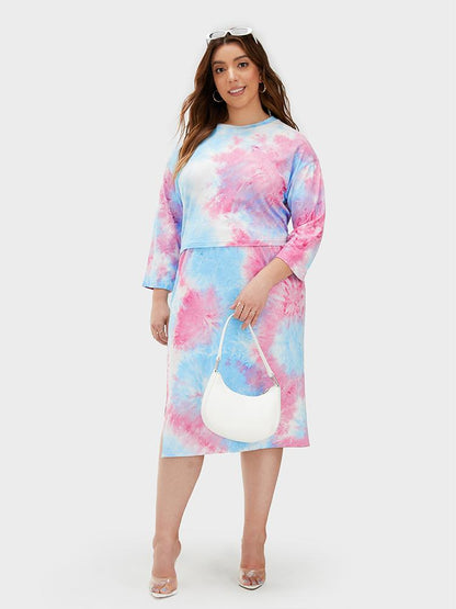 Tie Dye Crew Neck T-shirt