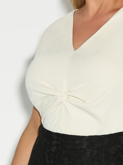 Ruched Sleeveless Top