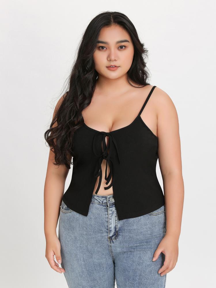 Knotted Neckline Cami