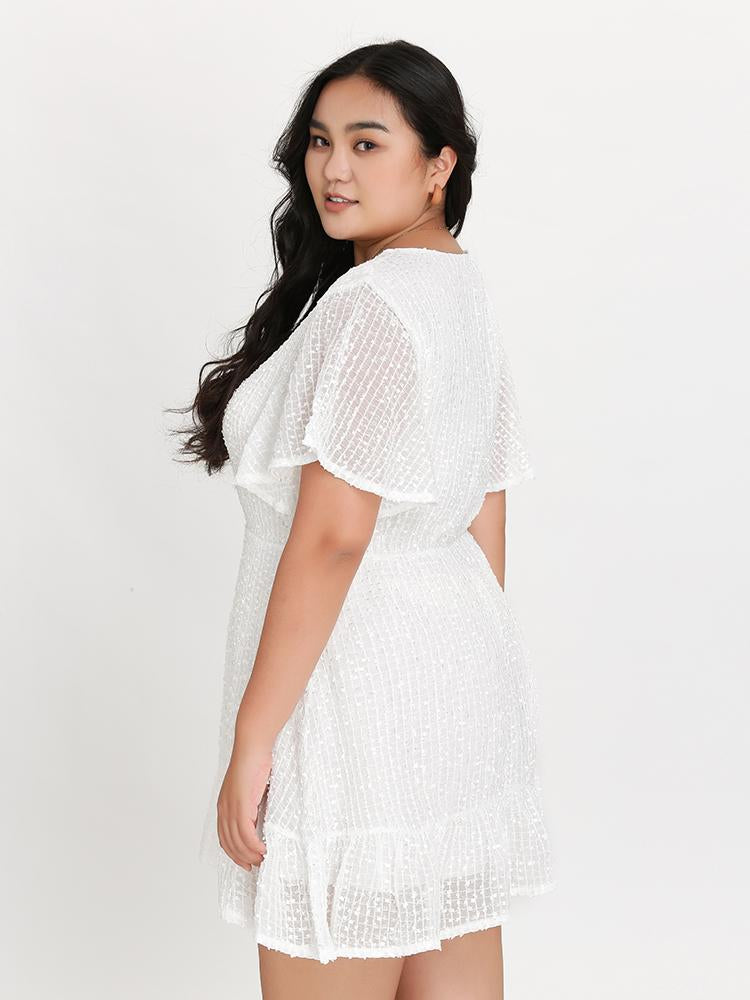 Angel Sleeve Dress