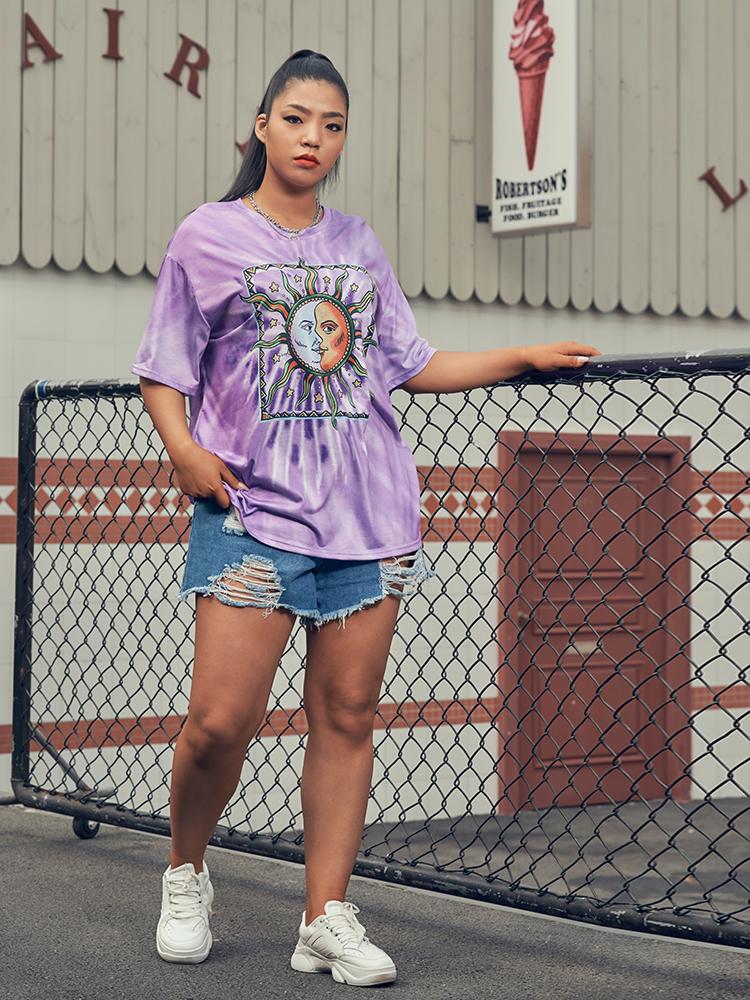 Tie Dye Printed T-shirts