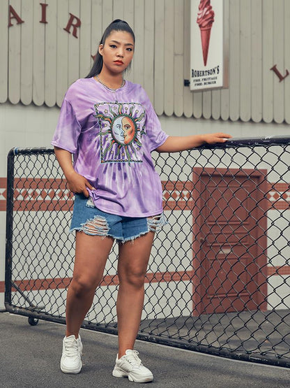 Tie Dye Printed T-shirts