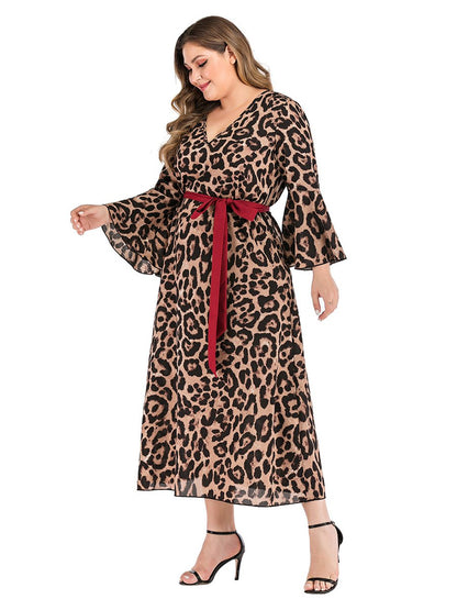Leopard Knotted Dresses